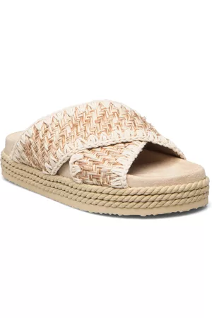 Mou Kvinna Sandaler med klack - Musw451002K Beige