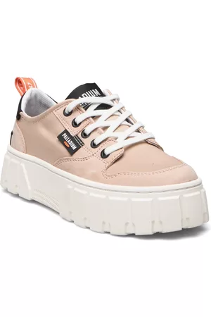 Palladium Kvinna Sneakers - Pallatower Lo Beige