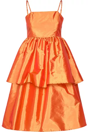 BZR Kvinna Festklänningar - Tafetta Dream Dress Orange
