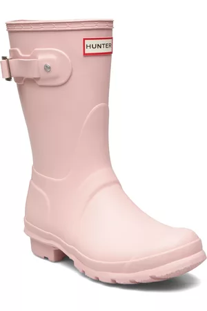 Hunter Kvinna Boots - Womens Original Short Boot Pink