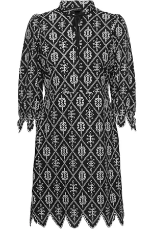 Bruuns Bazaar Kvinna Midiklänningar - Lantana Abama Dress Black