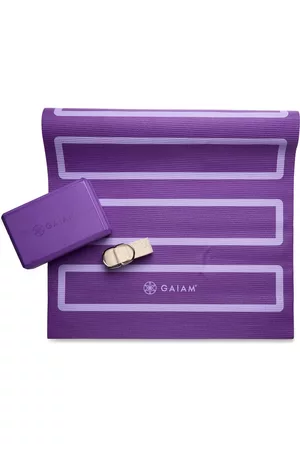 Gaiam Yoga Beginners Kit Purple Purple