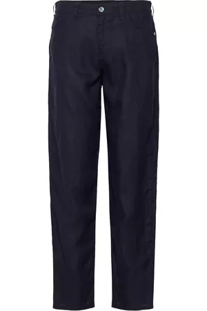 Emporio Armani Kvinna Chinos - 5 Pockets Pant Blue