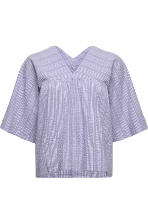 Noa Noa Kvinna Blusar - Mirenn Blouse Blue