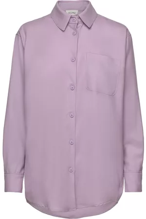 American Vintage Kvinna Långärmade t-shirts - Tabinsville Purple