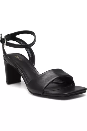 Clarks Kvinna Sandaler med klack - Seren65 Strap Black