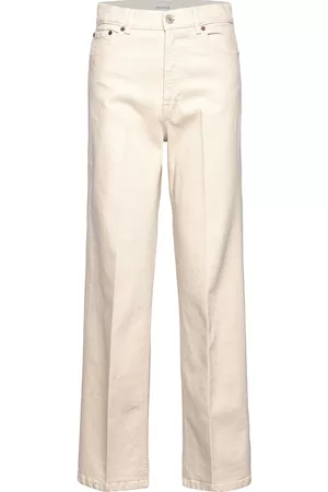 Dagmar Kvinna Straight jeans - Alba Denim Beige