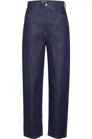 Dagmar Kvinna Slim jeans - Fredrika Denim Blue