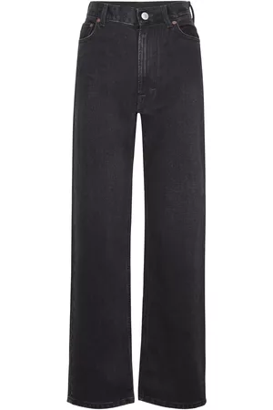 Dagmar Kvinna Straight jeans - Alba Denim Black