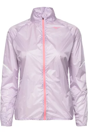 Mizuno Kvinna Jackor - Aero Jacket Purple