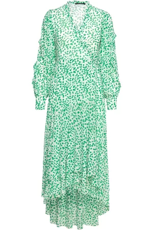 Bruuns Bazaar Kvinna Midiklänningar - Thora Norah Dress Green