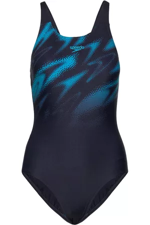 Speedo Kvinna Baddräkter - Womens Hyperboom Placement Muscleback Navy