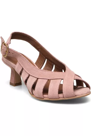 Anonymous copenhagen Kvinna Moccaskor - Sophie 50 Kitten Calf Suede Pink