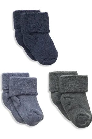 mp Denmark Wool Baby Socks - 3-Pack Patterned