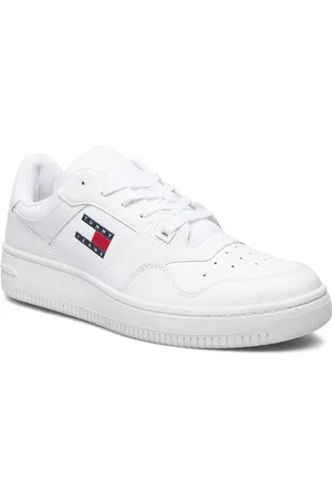 Tommy Hilfiger Baskets Lyree pour homme, Bleu marine/blanc 400 : :  Mode