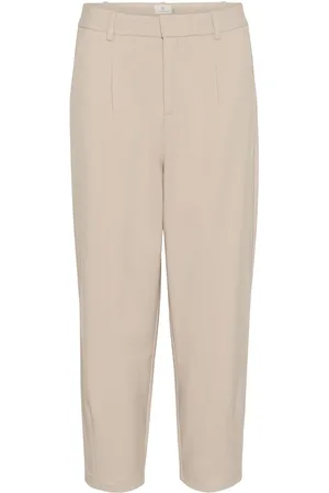 Kaffe Kamerle Pants Cropped Beige