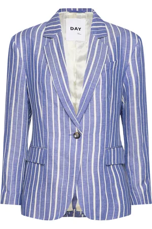 DAY Birger et Mikkelsen Allen - Linen Stripe Blue