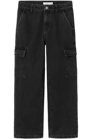 NAME IT Nkfrose Hw Wide Cargo Jeans 6190-Bs Noos