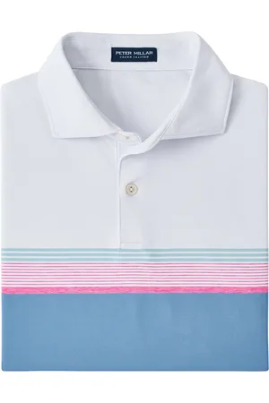 Peter Millar Julius Performance Jersey Polo - Edwin Spread Coll Patterned
