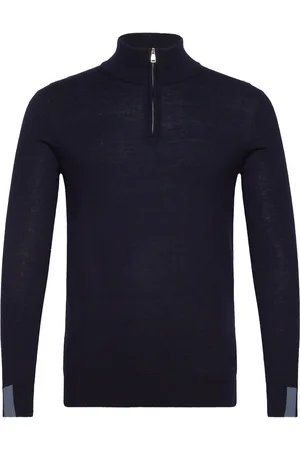 MOS MOSH Gallery Mmgadam Soft Zip Turtle Neck Knit