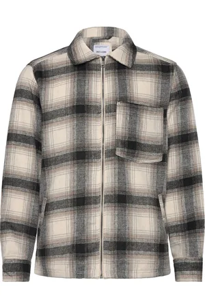 Only & Sons Onsaustin Wool Zip Overshirt Noos Beige