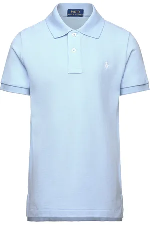 Ralph Lauren The Iconic Mesh Polo Shirt Blue