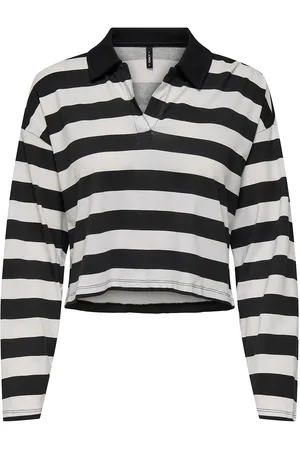 ONLY Onlmay Life L/S Boxy Polo Top Cs Jrs