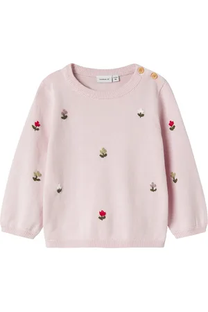 NAME IT Nbffaflow Ls Knit Pink