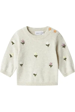 NAME IT Nbffaflow Ls Knit Cream