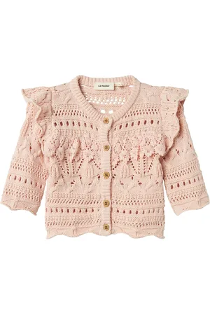 Lil Atelier Nbfdamia Ls Knit Card Lil Pink