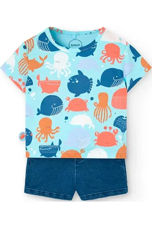 Boboli Set Knit Blue