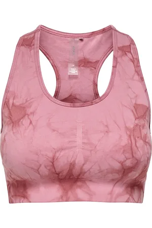 ONLY Onpdaisy-2-Tie Seam Bra Pink
