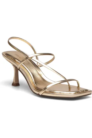 Steve Madden Locke Heeled Sandal Gold