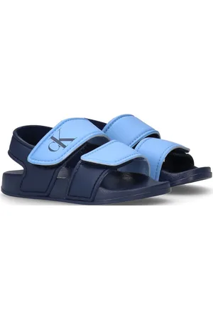 Calvin Klein Kids Velcro Sandals Blue