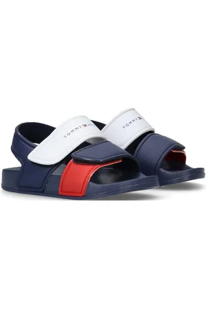 Tommy Hilfiger Kids Velcro Sandals Blue