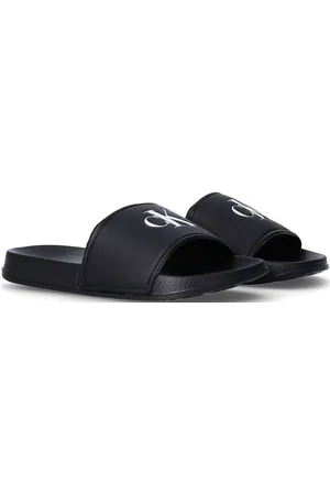 Calvin Klein Kids Ck Logo Print Pool Slide