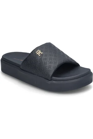 Tommy Hilfiger Platform Monogram Poolslide Navy