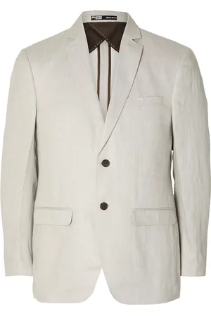 SELECTED Slhregular-Will Linen Blz Noos Cream