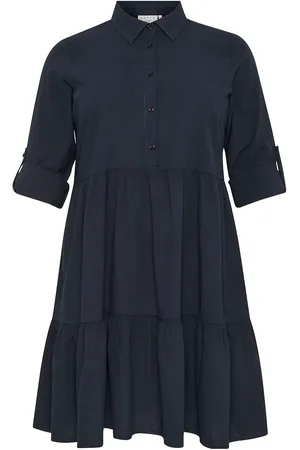 Kaffe Kcnana Dress Navy