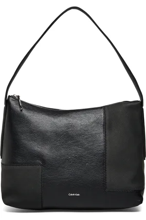 Calvin Klein Ck Block Shoulder Bag_Nubuck Black