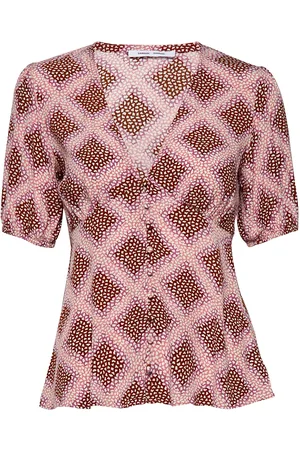 Samsøe Samsøe Petunia Ss Blouse Aop 10056 Pink