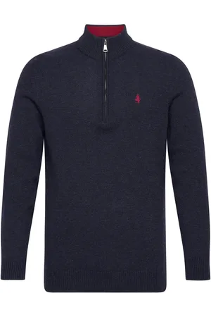 MCS Half Zip Knit Ceder Park M Navy