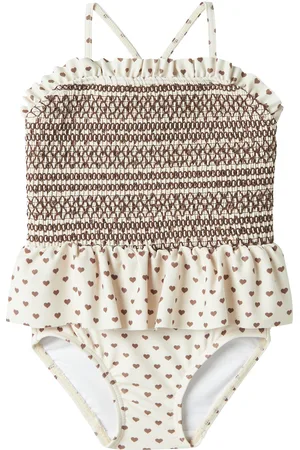 Lil Atelier Nmffiona Swimsuit Lil White