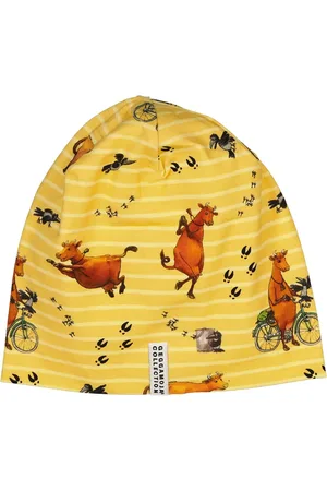 Geggamoja Mamma Mu Beanie Yellow