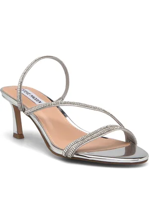 Steve Madden Lamora-R Heeled Sandals Silver