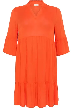 Kaffe Kcmariana Ami Dress Orange