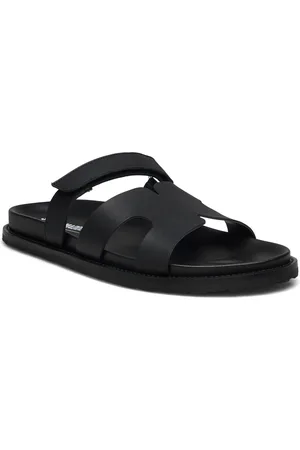 Steve Madden Manu Slides Black