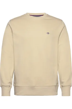 GANT Reg Shield C-Neck Sweat Beige