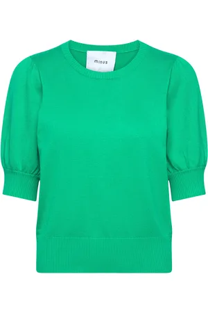 Minus Liva Strik T-Shirt Green