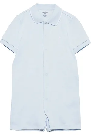 Ralph Lauren Cotton Interlock Polo Shortall Blue